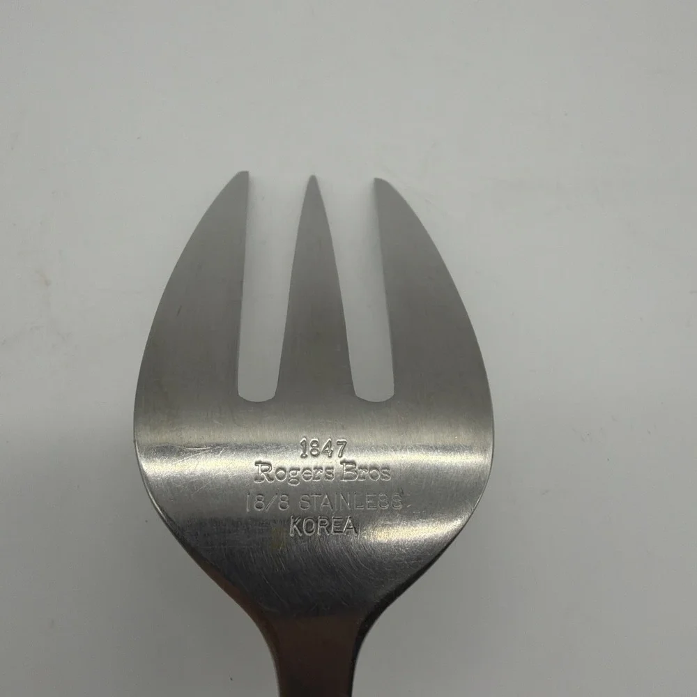 Zia International Silver 1990-93‎ Medium Serving Cold Meat Fork